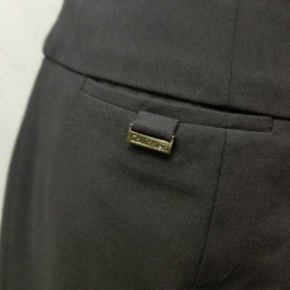NWOT Calvin Klein black pencil skirt (14) - Picture 7 of 12